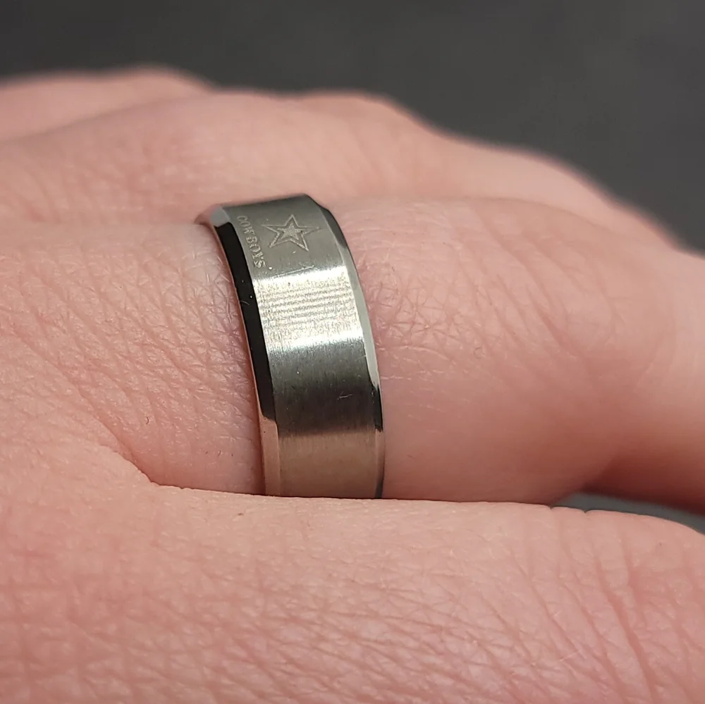 Dallas Cowboys Ring wedding band wedding ring